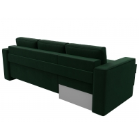 Угловой диван Принстон (велюр зелёный) - Изображение 1